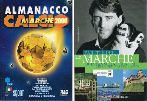 Roberto Mancini testimonial delle Marche